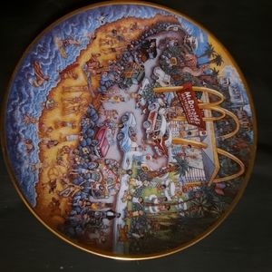 McDonald's  golden summer collectible plate